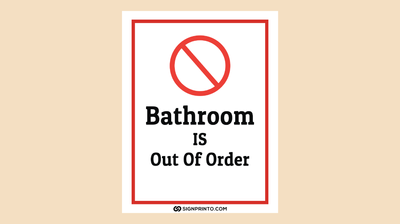 Don’t Use Out Of Order Sign [PDF]