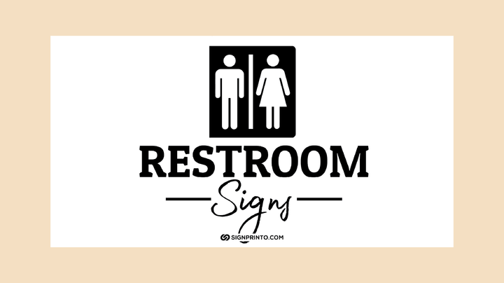 Rest Room Sign Download Free Printable PDF