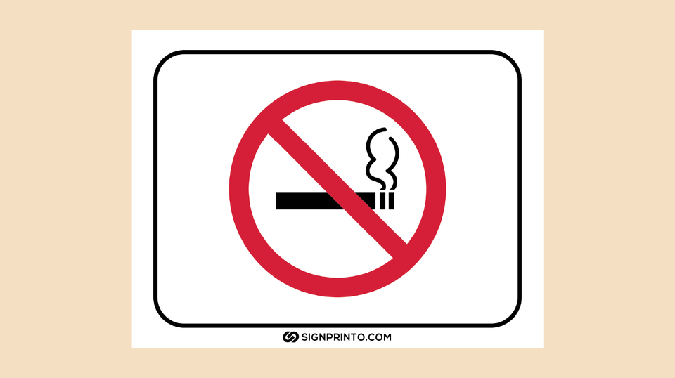 Free Printable No Smoking Sign ICON [PDF]