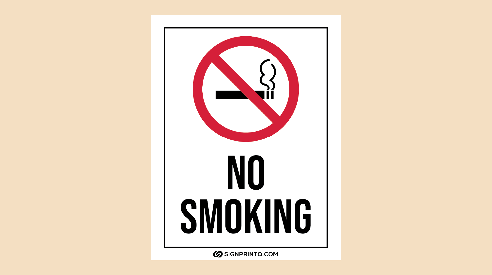 Printable No Smoking Sign Collection Download Free Printable PDF
