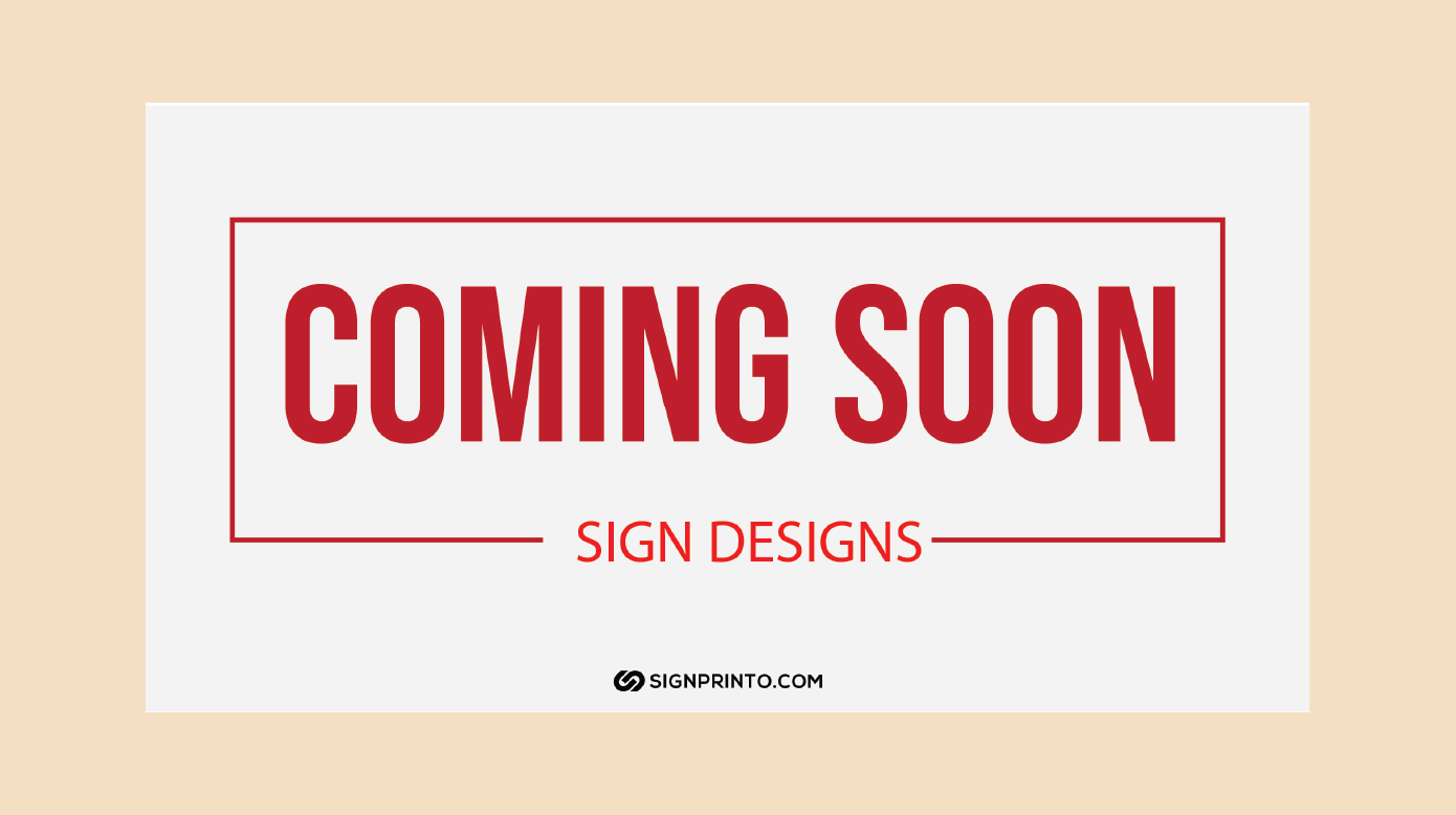 Exciting News: Coming Soon Sign –Download Free Printable PDF