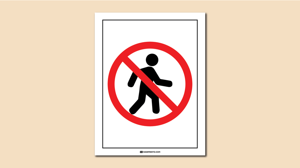 No Entry Sign Icon Red And Black [PDF]