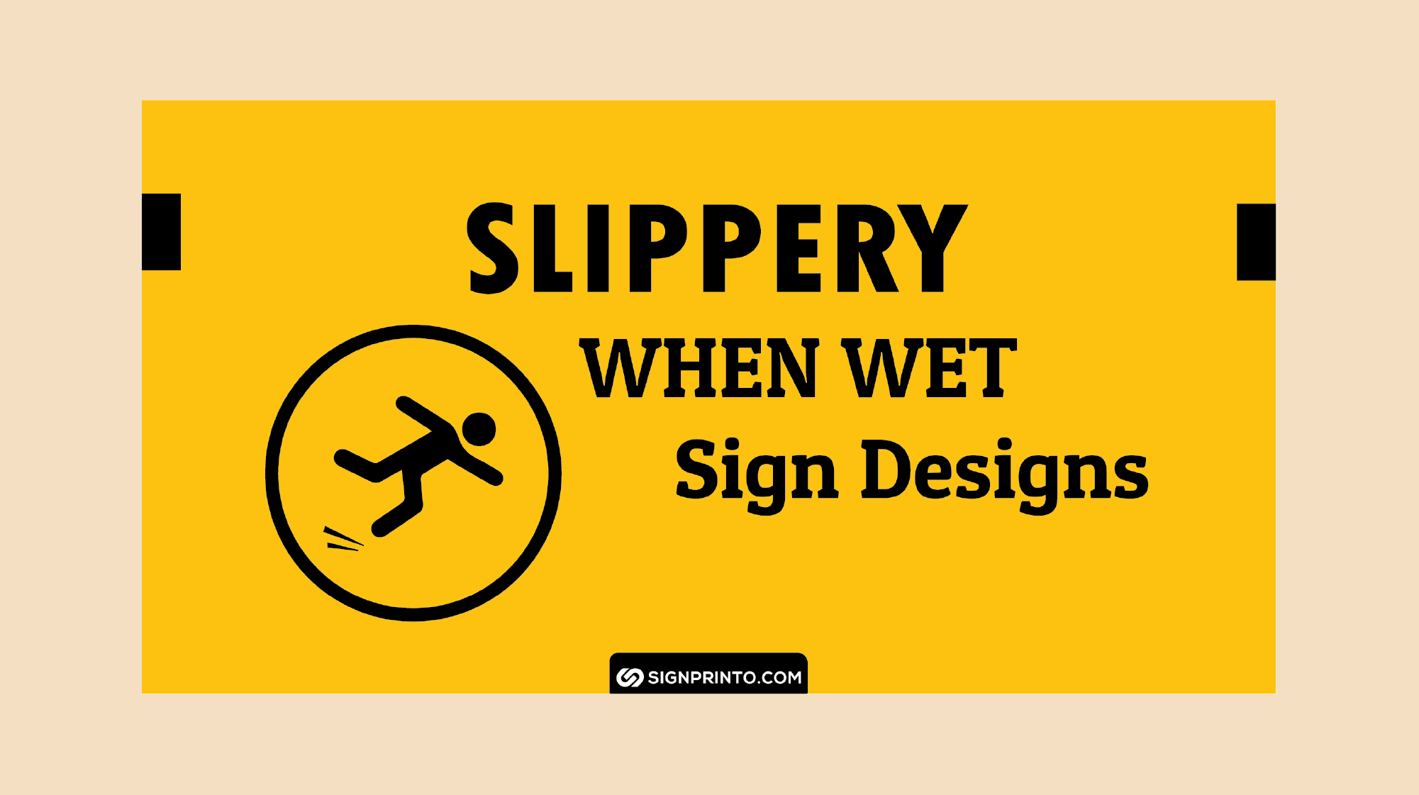 Slippery When Wet Sign -Download Free Printable PDF