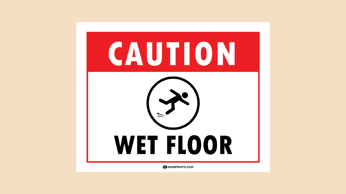Download Your FREE Printable Wet Floor Sign PDF